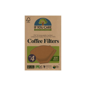 If You Care 100 No. 4 Coffee Filters