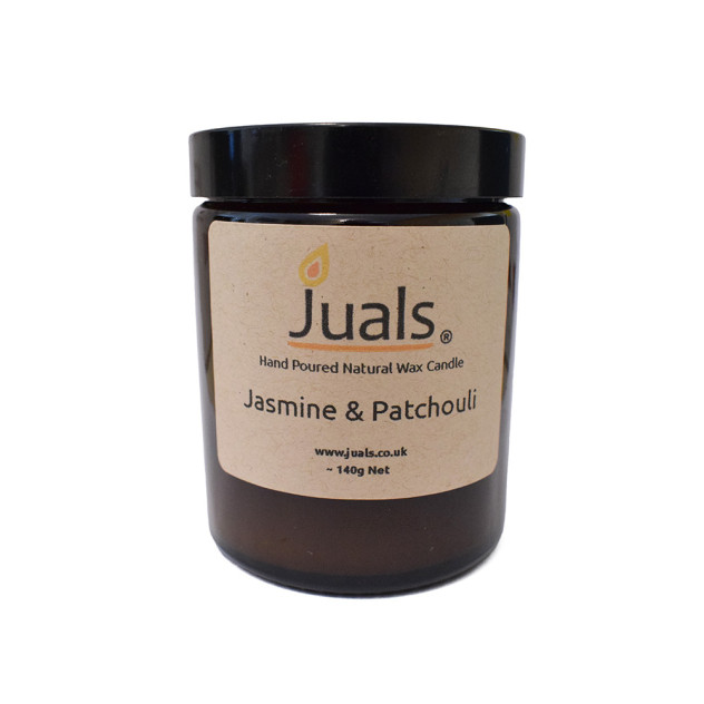 Juals Handmade Jasmine and Patchouli Candle
