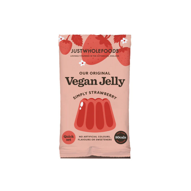 Strawberry Vegan Jelly, 85g