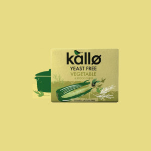 Kallo Yeast Free Vegetable 6 Stock Cubes