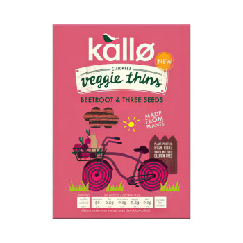 Beetroot and Three Seeds Veggie Thins, 100g