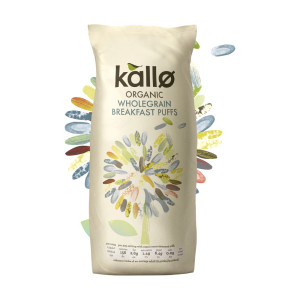 Organic Wholegrain Breakfast Puffed Cereal, 225g 