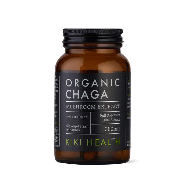 Organic Chaga Mushroom Extract, 60 capsules
