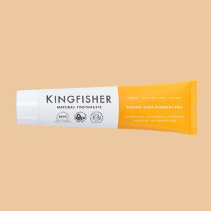 Kingfisher Natural Toothpaste Baking Soda Fluoride Free