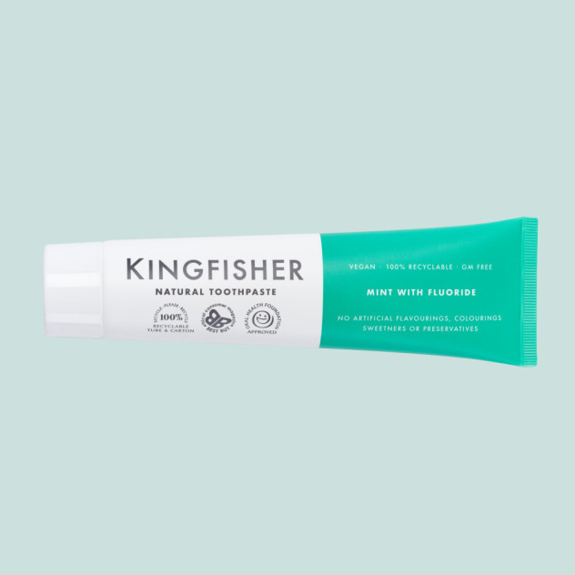 Kingfisher Natural Toothpaste Mint with Fluoride