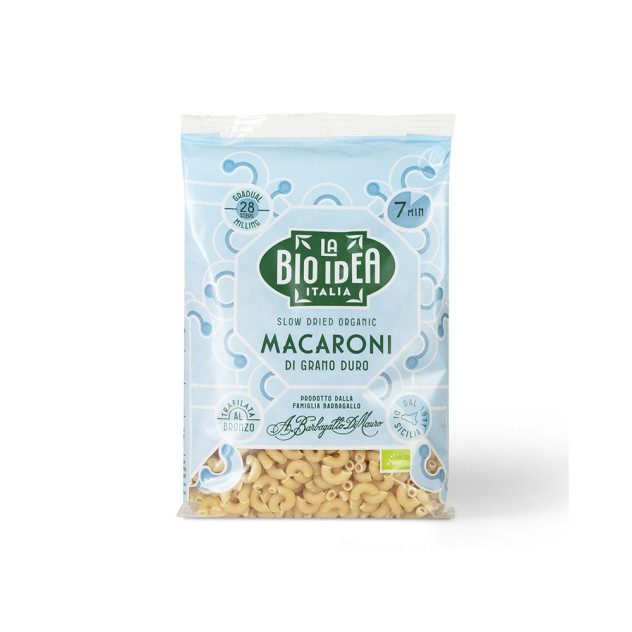 Organic White Semolina Macaroni, 500g