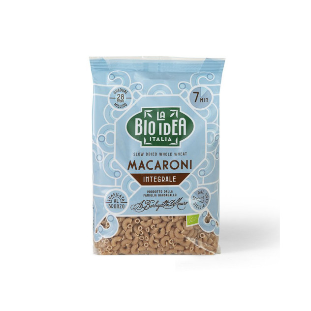 Organic Wholewheat Semolina Macaroni, 500g