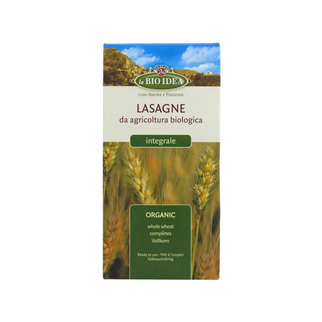 La Bio Idea Organic Wholewheat Lasagne Sheets