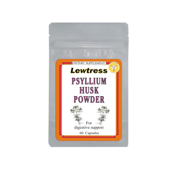 Lewtress - Psyllium Husk Powder 60 Capsules