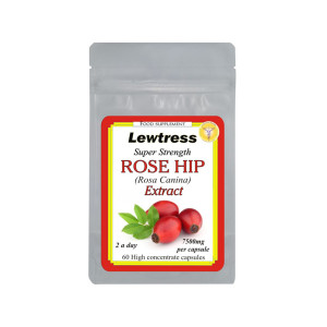 Lewtress - Rose Hip Extract 60 High Strength Capsules