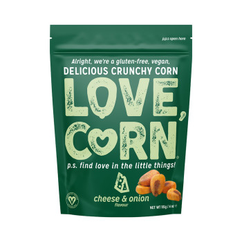 Love Corn Cheese and Onion Flavour Corn Snack