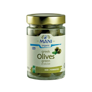 Mani Organic Greek Green Olives