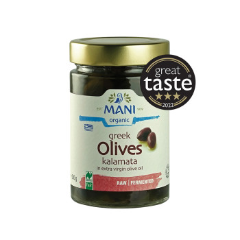 Mani Organic Greek Kalamata Olives