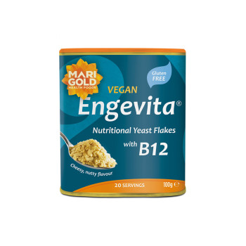 Marigold Vegan Engevita Nutritional Yeast Flakes With B12 