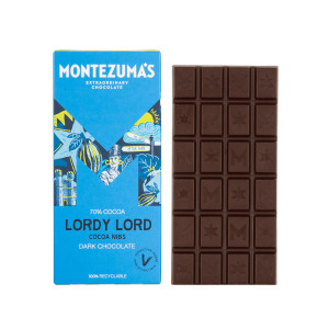 Montezuma's Lordy Lord Cocoa Nibs Dark Chocolate