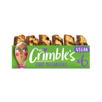Mrs Crimbles 6 Vegan Chocolate Macaroons