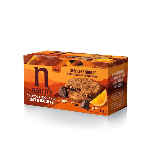Nairns Chocolate Orange Oat Biscuits
