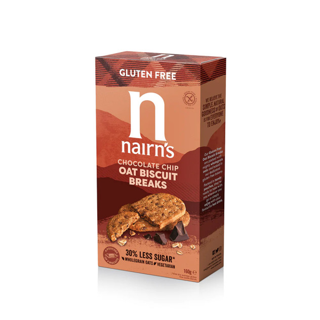 Nairns Chocolate Chip Oat Biscuit Breaks