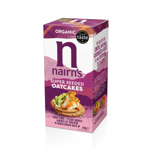 Nairns Organic Super Seeded Oat Cakes