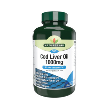 Nature's Aid - Cod Liver Oil 1000mg 