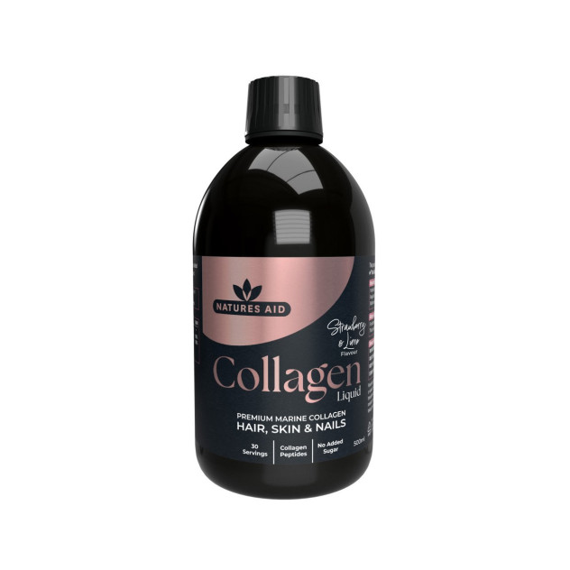 Marine Collagen Liquid 5000mg, Strawberry & Lime, 500ml