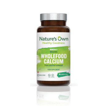 Nature's Own - Wholefood Calcium 60 Vegan Capsules