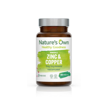 Nature's Own - zinc and copper 50 Capsules