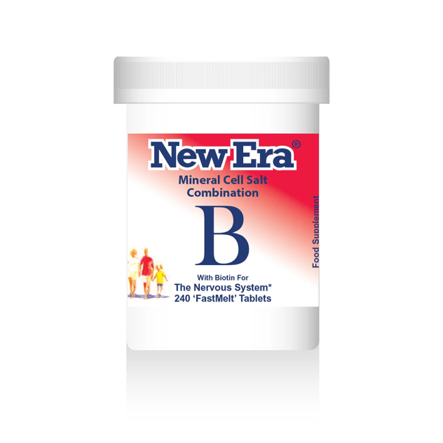 New Era Mineral Cell Salt Combination B for the nervous system