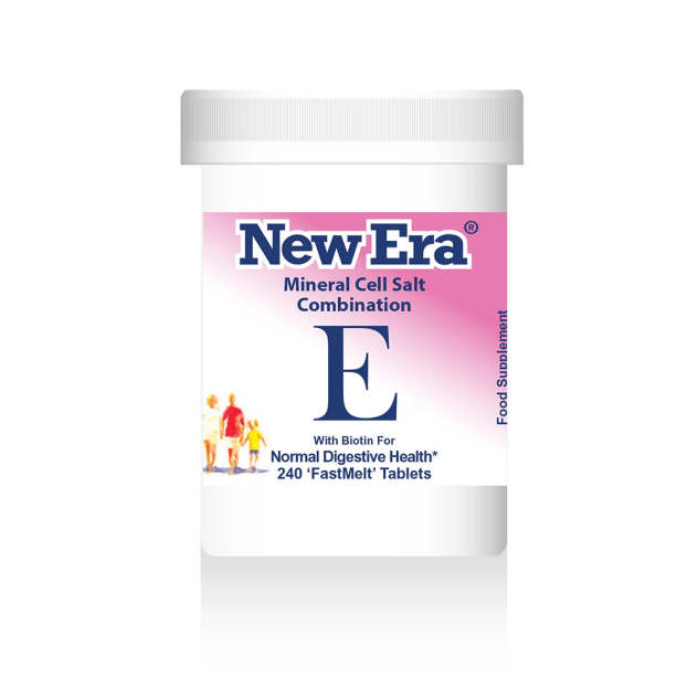 New Era Mineral Cell Salt Combination E For Digestive Health