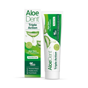 Triple Action Aloe Vera Toothpaste, 100ml