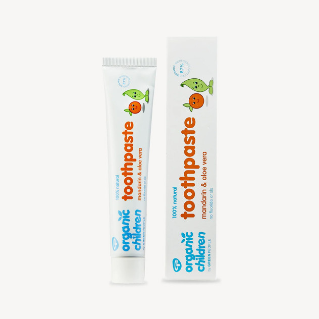 Organic Children Mandarin & Aloe Vera Fluoride Free Toothpaste