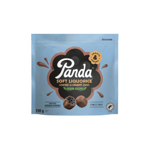Panda Soft Liquorice Coated in Creamy Choc 110g
