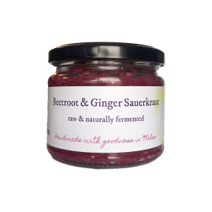 Organic Beetroot and Ginger Sauerkraut 280g