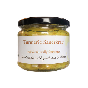 Organic Turmeric Sauerkraut, 280g