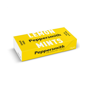 Peppersmith Lemon Mints with Xylitol 15g
