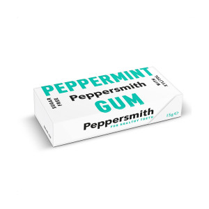 Peppersmith Peppermint Gum with Xylitol 15g