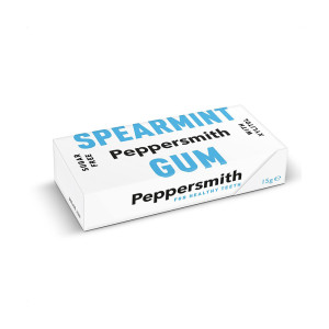 Peppersmith Spearmint Gum with Xylitol 15g