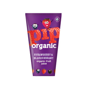 Pip Organic Strawberry & Blackcurrant Fruit Juice 180ml
