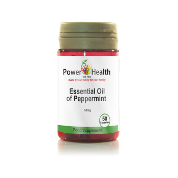 Power Health - Essential Oil of Peppermint 50mg - 50 Capsules