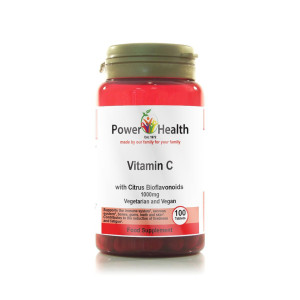 Power Health - Vitamin C 1000mg - 100 Vegan Tablets