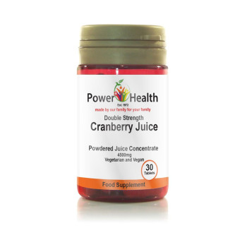 Power Health - Cranberry Juice Powder 4500mg - 90 Tablets