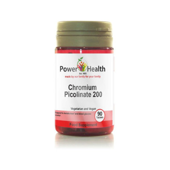 Power Health Chromium Picolinate 200 - 90 Vegan Tablets