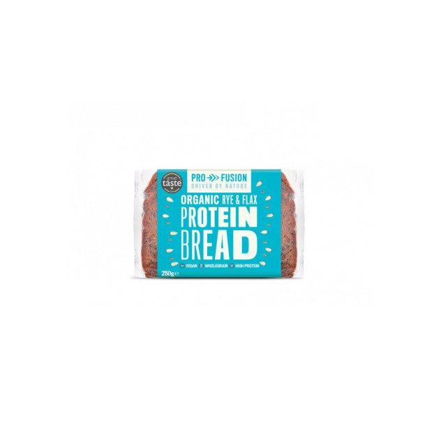 Pro Fusion Organic Rye and Flax Protein Bread