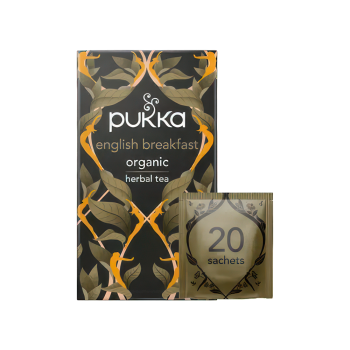 Pukka Elegant English Breakfast Organic Tea 20 bags
