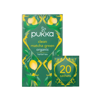 Pukka Clean Matcha Green Organic Tea 20 bags