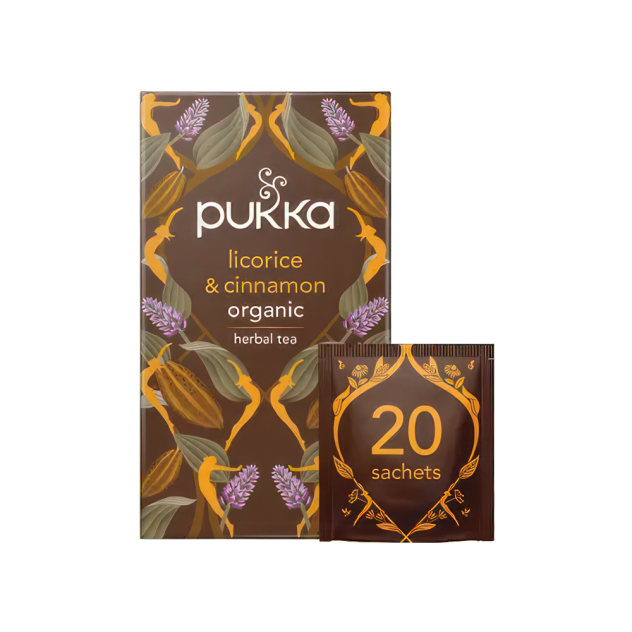 Pukka Licorice & Cinnamon Organic Tea 20 bags