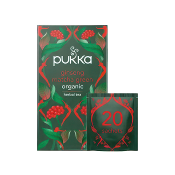 Pukka Ginseng Matcha Green Organic Tea 20 bags