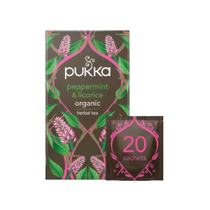 Pukka Peppermint & Licorice Organic Tea 20 bags