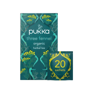 Pukka Three Fennel Organic Tea 20 bags