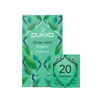 Pukka Three Mint Organic Tea 20 bags
